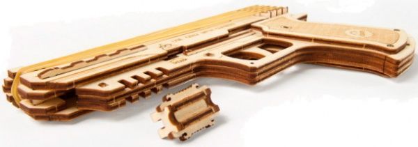 3D-конструктор Ukrainian Gears Пистолет Вольф-01