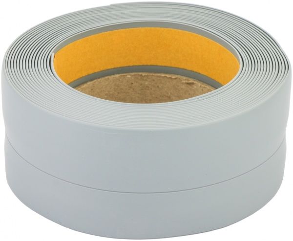 Плинтус самоклеющийся Salag серый 30х20х5000 мм 