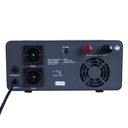 Джерело безперебійного живлення (ДБЖ) Staba Home-800LCD Home-800LCD