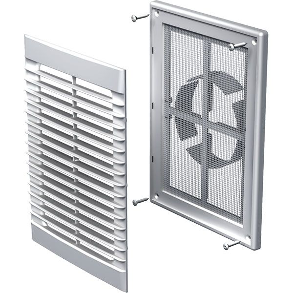 Вентиляционная решетка Vents МВ 126 ВДс 182х251 мм