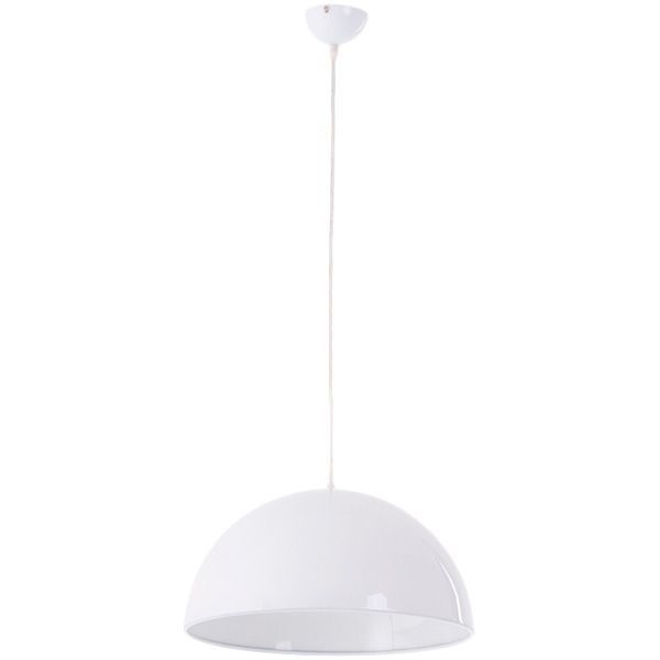 Підвіс Accento lighting FARO 1x60 Вт E27 білий глянцевий ALDW-MD40286-GRALDW-MD40286-WH 