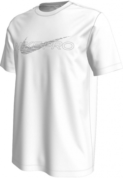 Футболка Nike M NK DF TEE DB NK PRO DD6883-100 р.M білий
