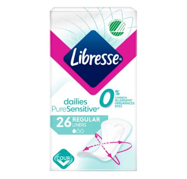 Прокладки ежедневные Libresse Dailies Pure Sensitive 26 шт.