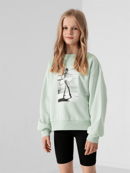 Світшот 4F J4Z21-JBLD200-47S р. 122 м'ятний