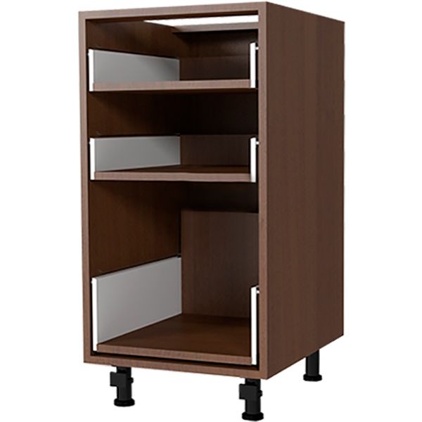 Тумба нижняя Грейд 40x82 2+1 орех