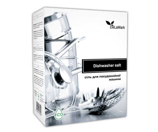 Соль для ПММ DeLaMark 3 кг