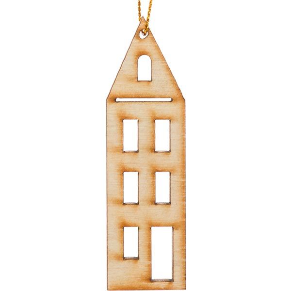 Підвіска Будиночок 7 см 6461  