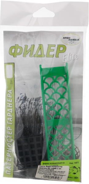 Оснащення фідерне на мотовилі Асиметрична петля 50 г