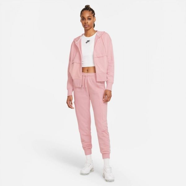 Джемпер Nike W NSW AIR FZ TOP FLC CZ8618-630 р. S светло-розовый