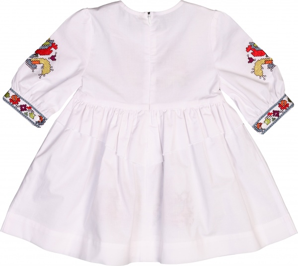 Платье Эдельвика р.134 белый 23-22/09 