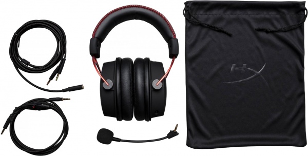 Наушники HyperX Cloud Alpha Gaming Headset black/red (4P5L1AX) 