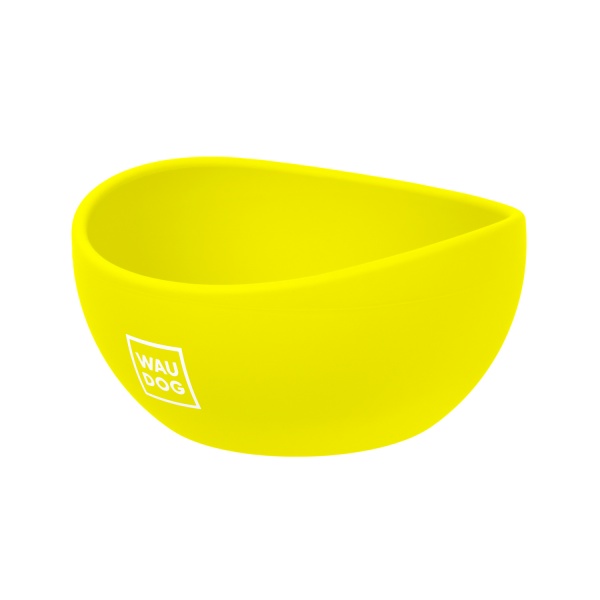 Миска WAUDOG Silicone жовта 50818