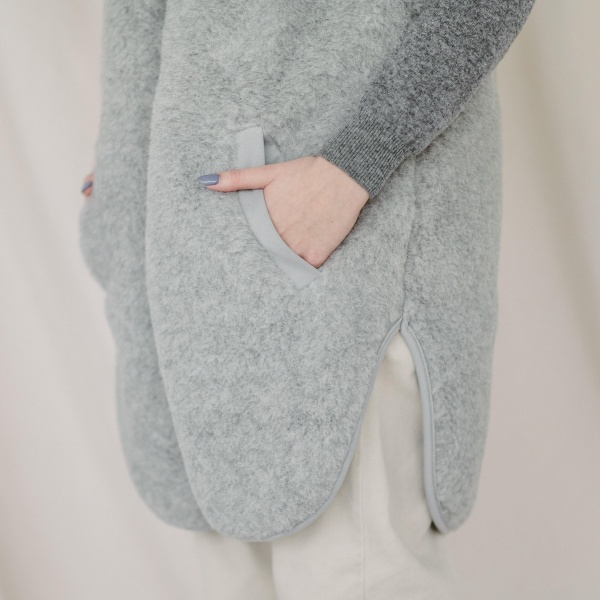 Жилет Flokati Pearl р. L/XL сірий