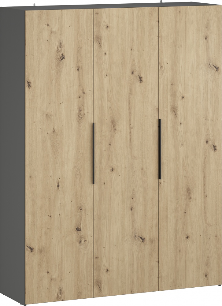 Шкаф Грейд Focus система WingLine L Hettich 2380х1800х540 мм графит