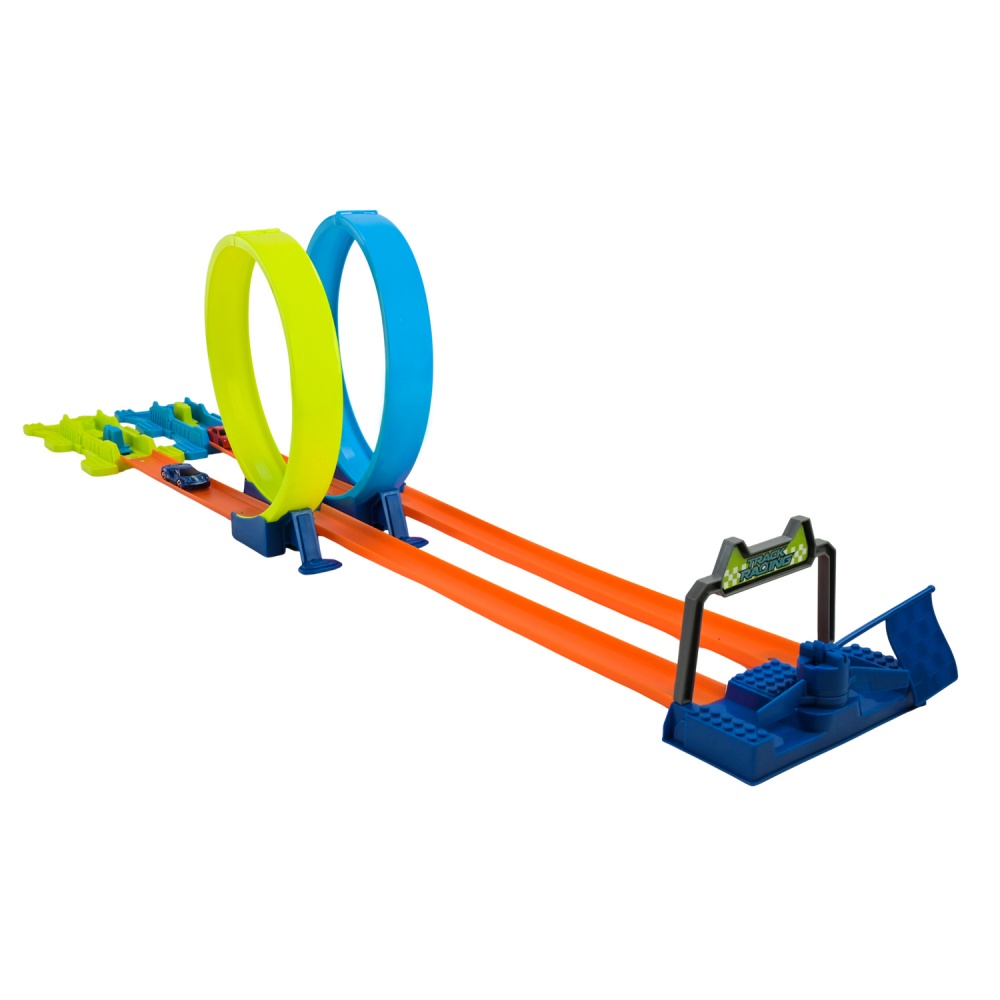 Гоночный трек Shantou двойной с катапультой и 2 машинками JJ161