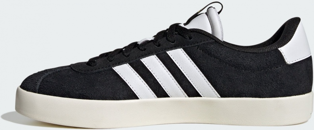 Кроссовки женские Adidas VL COURT 3.0 CBLACK/FTWWHT/GOLDMT ID6279 р.40 2/3 черные