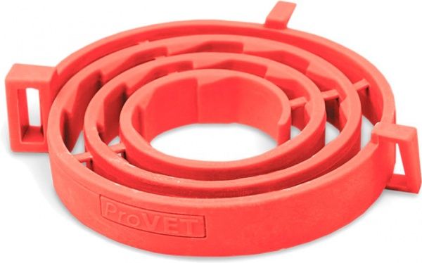 Нашийник Природа протипаразитарний для собак та котів Профілайн (кораловий), 70 см