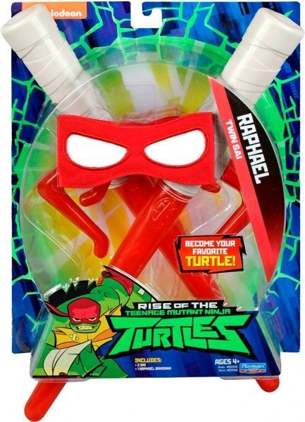 Іграшкова зброя TMNT «Еволюція Черепашок-Ніндзя» W2 - СПОРЯДЖЕННЯ РАФАЕЛЯ 82058