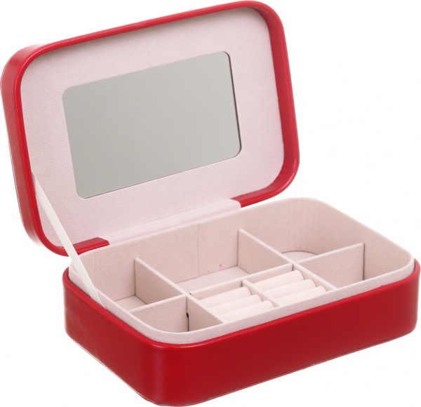 Шкатулка для украшений Finery красный