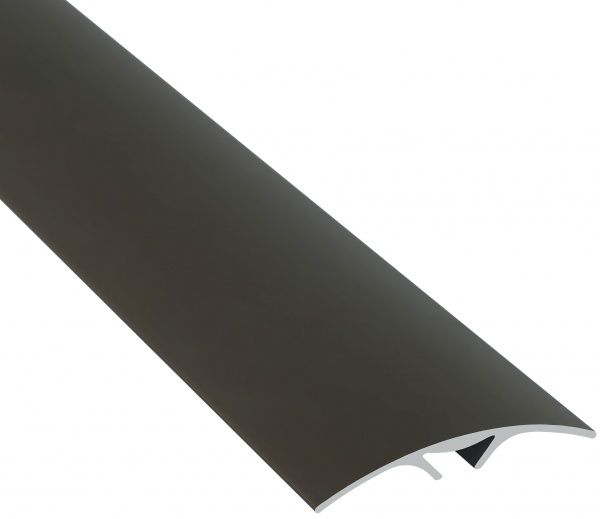 Поріжок алюмінієвий анодований Braz Line гладкий приховане кріплення 40x900 мм бронза 