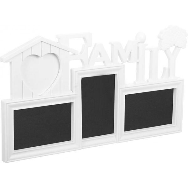 Фоторамка коллаж Семья с домиком 4 шт
