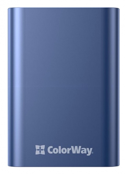 Универсальная мобильная батарея ColorWay 20000 mAh blue (CW-PB200LPG2BL-PDD) 