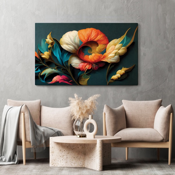 Картина на холсте Живописное панно 80x110 см WS Holst 180323174 