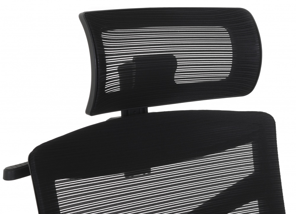 Кресло офисное Центр Меблів Тонго 64,5х70х124 см серый/черный