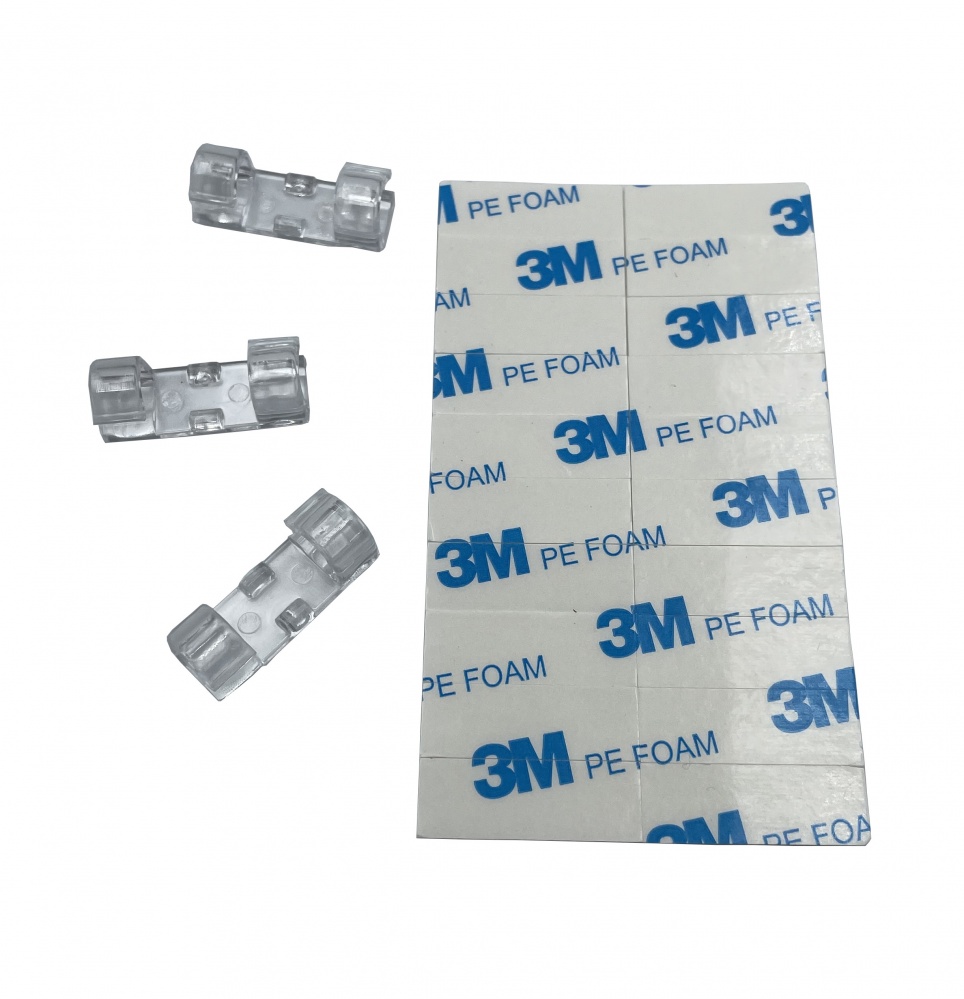 Фіксатор кабельний самоклеючий (уп - 20 шт)