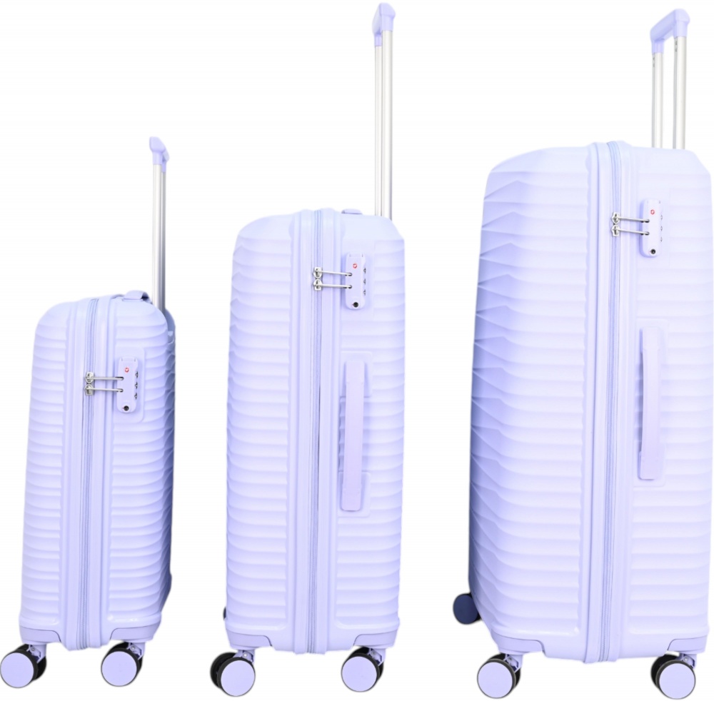 Валіза Compass MS-2691 92 л бузковий 51x30,5x75,5 см L