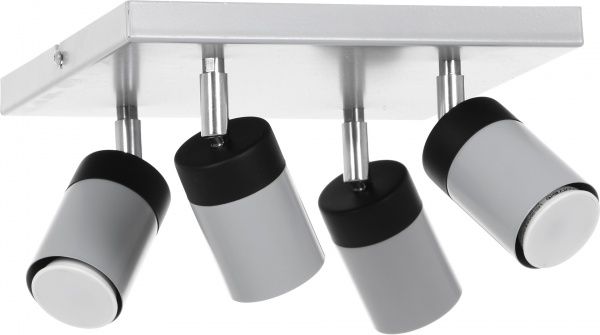 Спот Luminex Joker 4 9466 4x8 Вт GU10 сірий Joker 