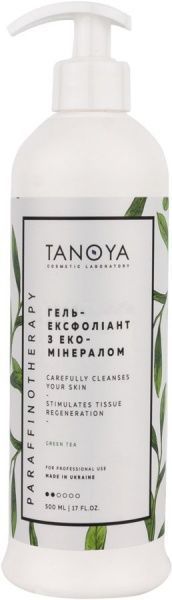Гель-эксфолиант TANOYA Зеленый чай 500 мл