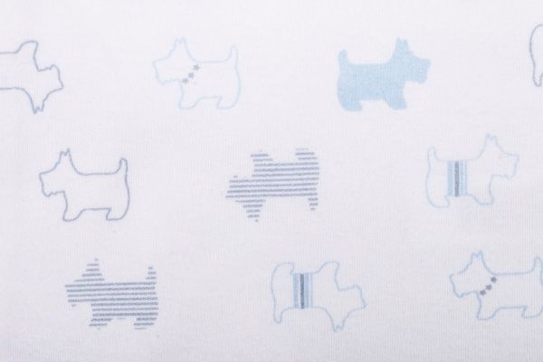 Кофточка детская Фламинго р.74 белый с принтом 505-222-13 