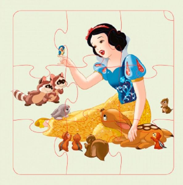 Книга-пазл «Книга Дисней. Учимся играя! Интересные животные.» 978-966-74-8951-9