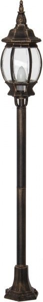 Ліхтарний стовп Інтерклас Севілья E14 40 Вт IP44 антична бронза 20815 
