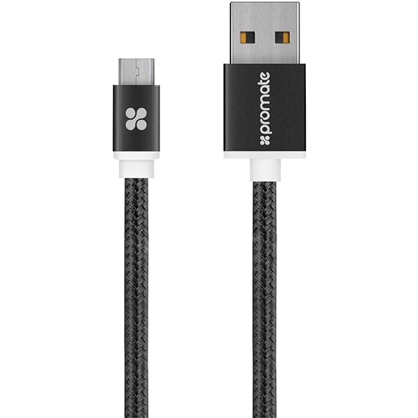 Кабель Promate Micro-USB Linkmate-U2M Black 1.2 м