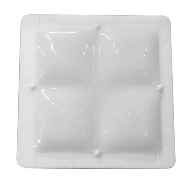 Світильник настінно-стельовий Vesta Light НББ 4x60 Вт E27 33222 Білий 