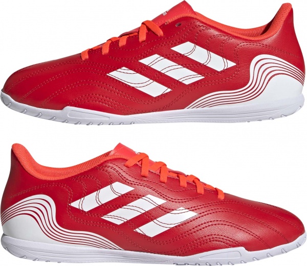 Футзальная обувь Adidas COPA SENSE.4 IN FY6181 р.UK 7,5 красно-белый