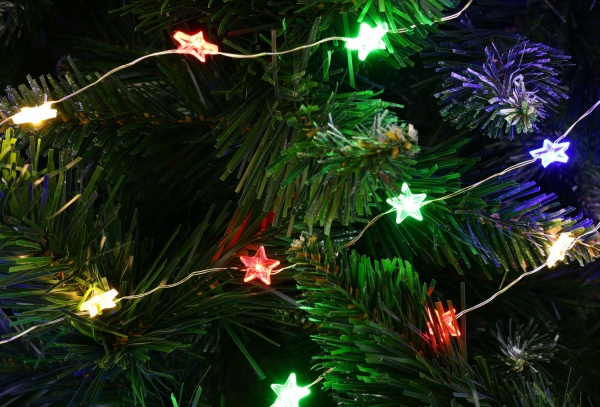 Электрогирлянда со звездами Aх9720620 встроенный светодиод (LED) 40 ламп 2,1 м 