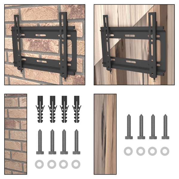 Крепление для телевизора HausMark STW-22 фиксированные 10