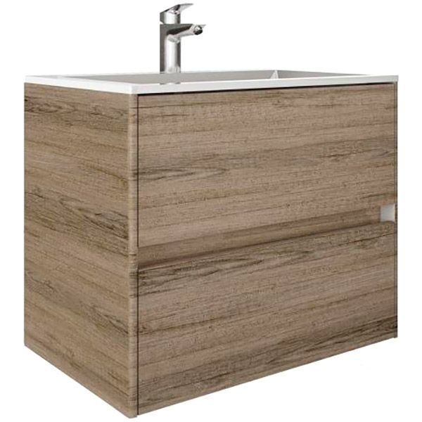 Тумба подвесная Water House Preference N2 70 МДФ секвойя под умывальник Амальфи 70