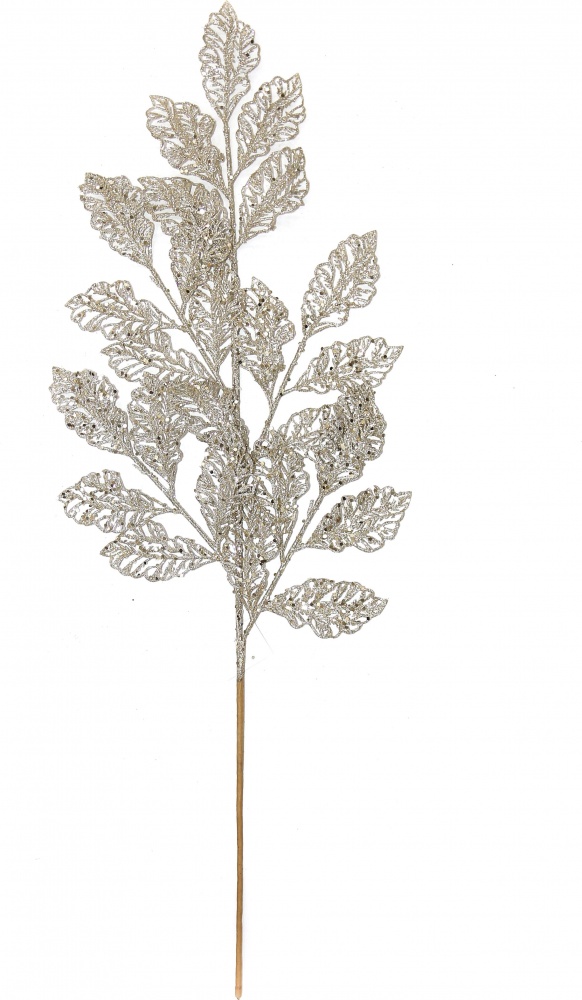 Веточка декоративная ажур в ассортименте 2 цвета 80 см SD21-4281