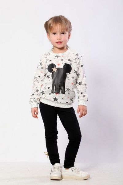 Реглан Модний Карапуз Мікки Маус 03-00974-0 р.98 молочний 