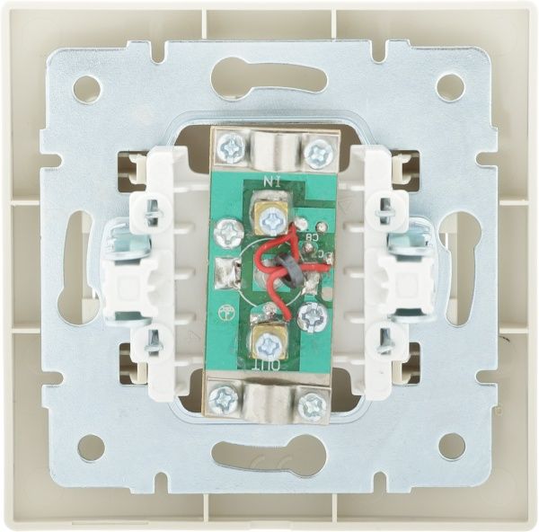 Розетка TV прохідна UP! (Underprice) One Plus кремовий 706-0303-129