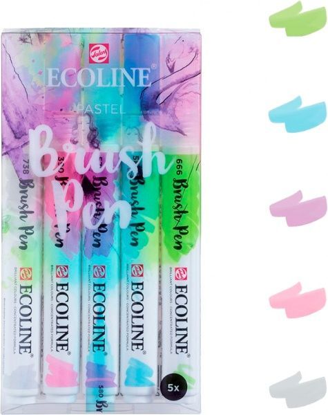 Набор кистей Ecoline Talens Brushpen Royal 11509901 разноцветный 
