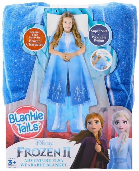 Плед-спальник BLANKIE TAILS Disney: Ледяное сердце 2 ЭЛЬЗА BT0091-B