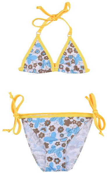 Купальник для дівчаток Bibo 8017 р.116 різнокольоровий 