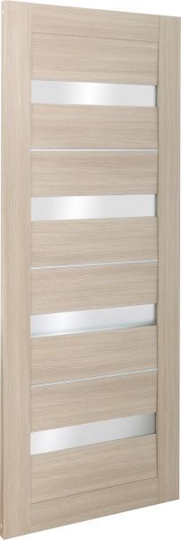 Дверное полотно ОМиС Милано ПО 600 мм дуб латте 