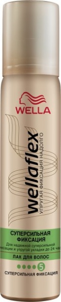 Лак для волос Wellaflex суперсильная фиксация 75 мл