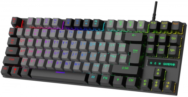Клавіатура ігрова GamePro MK100R (MK100R) black 